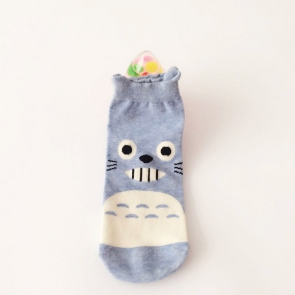 Totoro Accessories - NEW Blue Totoro Socks - NEW